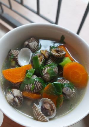 Foto resep Sop kerang dara