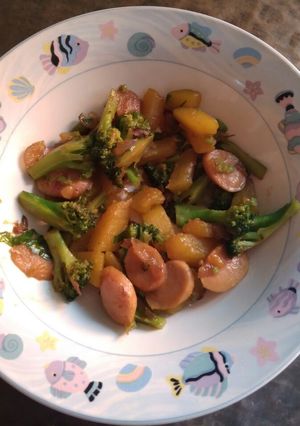 Foto resep Tumis Brokoli Labu Kuning