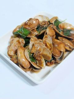 รูปของ หอยลายผัดน้ำพริกเผา