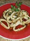 Calamares al ajillo