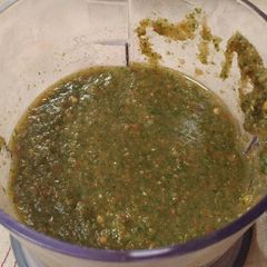 A picture of Spinach and Tomato Salsa.
