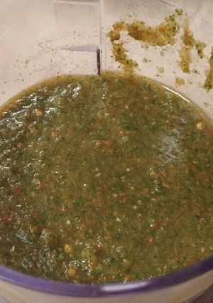 A picture of Spinach and Tomato Salsa.