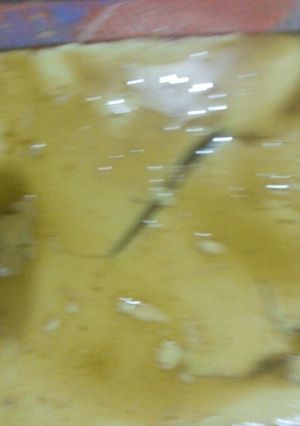 Una foto de Flan con leche y caramelo a la Mario, s