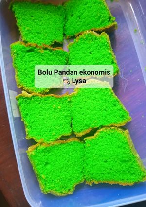 Foto resep Bolu pandan ekonomis