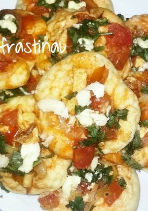 Foto resep Pizza mini murah meriah tanpa oven