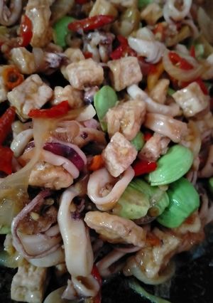 Foto resep OSENG cumi Pete