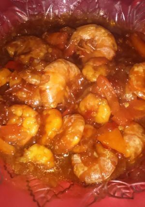Foto resep Udang saus tiram