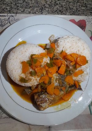 A picture of First time: Fish curry sauce.