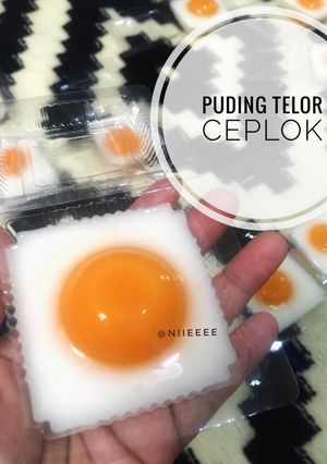 Foto resep Puding Telor Ceplok