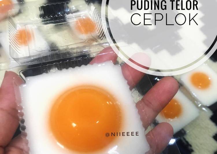 Puding Telor Ceplok