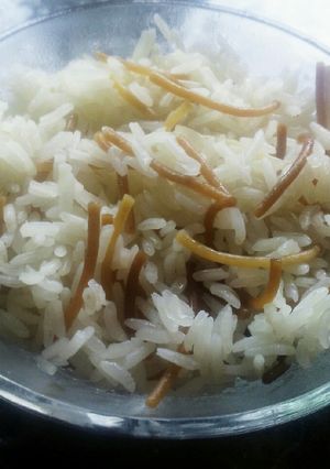Una foto de Arroz con Espaguetis