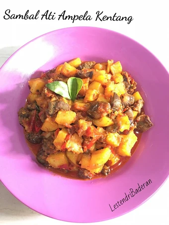Cara Mudah Membuat Resep Sambal Ati Ampela Kentang yang  Bikin Ketagihan Anti Ribet, Uenak Banget