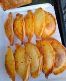 EMPANADAS DE QUESO Y CEBOLLAS 🧀🧀🧀🧅🧅🧅CON MASA CASERA 😊😊🥰😋😋😋😜🙃🙃🙃😋🥰💪💪😗👌