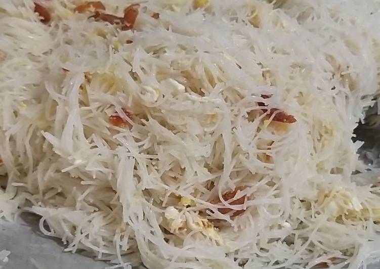 Bihun ebi goreng polos Mey