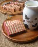 Kek Lapis Strawberry Oreo Creamy
