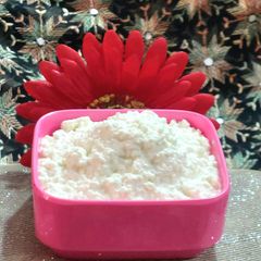 A picture of Homemade soft paneer.