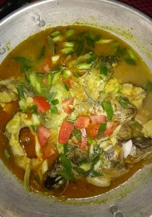 Foto resep Ikan mas kuah kuning