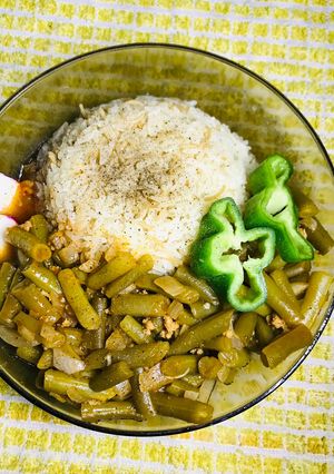 صورة لوصفة فاصوليا بالبندورة 🍲
