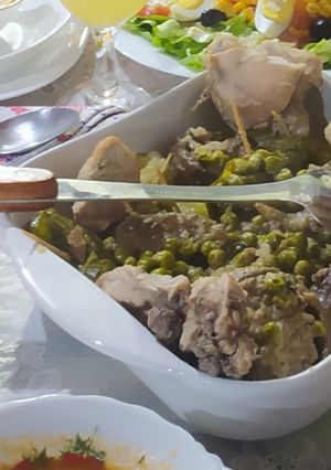 Une photo de Dolma Algérienne (choux vert farci à la viande)