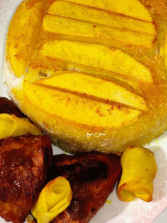 عکسی از دستور مرغ لواشکی