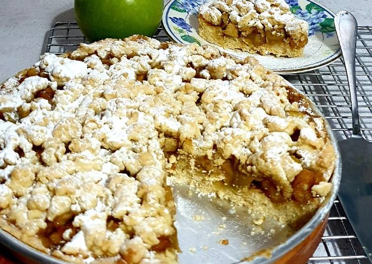 Cara Gampang Membuat Apple Crumble Pie Anti Gagal