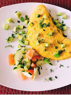 Una foto de ✨Omelette de vegetales✨