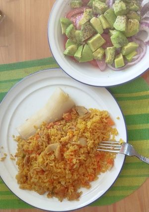 Una foto de Arroz con panza