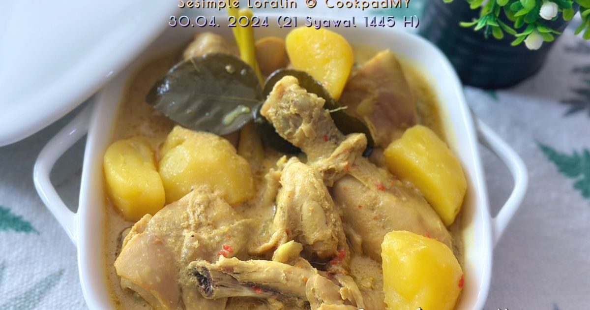 Resipi Ayam Masak Lemak Cili Api oleh Sesimple Loralin - Cookpad