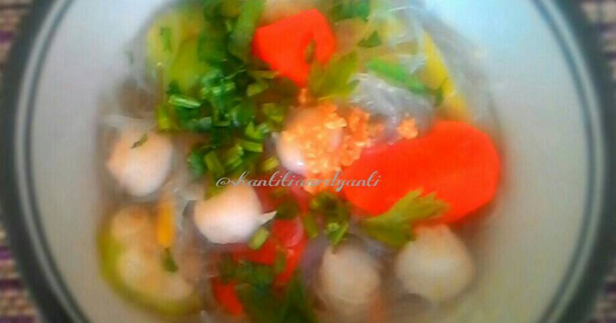 Resep Laksa Bakso Ikan Oleh Shanti Tia Ardyanti Cookpad