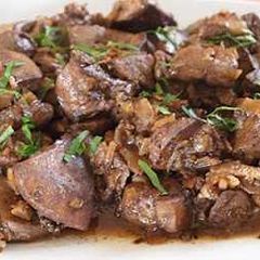 Stirfry beef liver A picture of Stirfry beef liver.