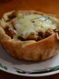 Tarteletas de ratatouille y roquefort