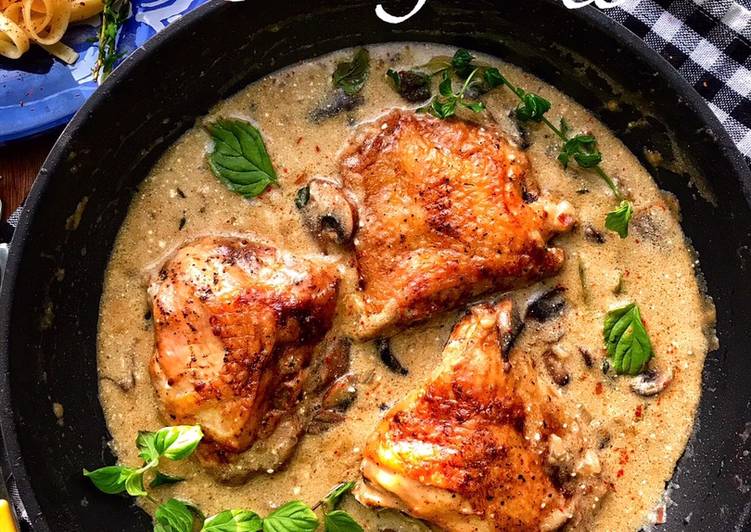 🍗Chicken Stroganoff