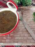 Sagpaita- Bathua saag with chilka urad dal