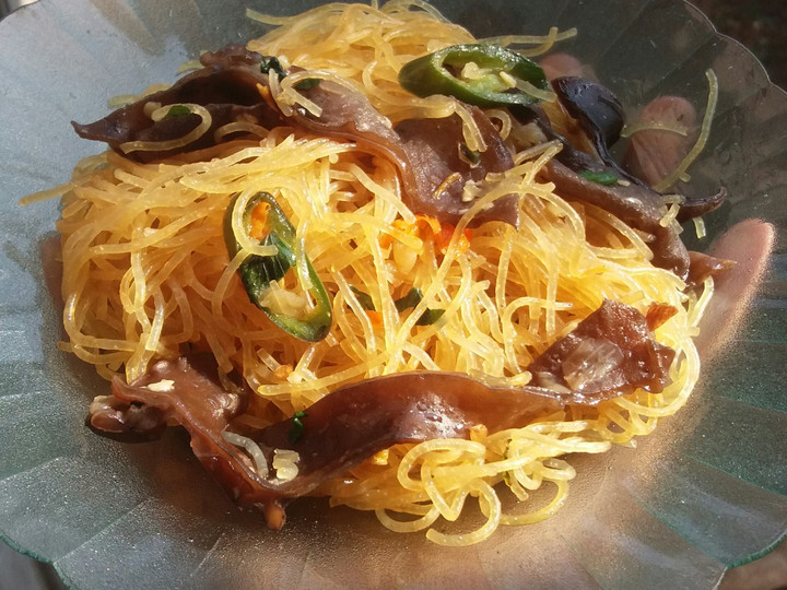 Ini dia! Resep bikin Bihun goreng Jamur Kuping 🍄  nikmat