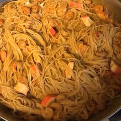 A picture of Cajun Seafood Pasta.