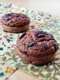 Muffins de banana y harina de alforfón 🍌sin gluten, sin azúcar, sin edulcorante, vianda sana