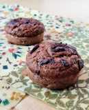 Muffins de banana y harina de alforfón 🍌sin gluten, sin azúcar, sin edulcorante, vianda sana