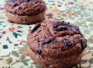 Una foto de Muffins de banana y harina de alforfón 🍌sin gluten, sin azúcar, sin edulcorante, vianda sana