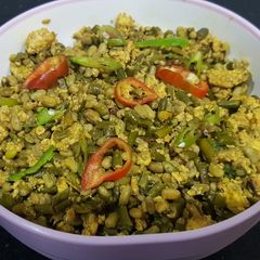 A picture of Phallian qeema.