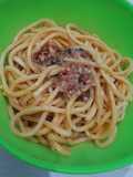 Mie Lidi Kuah Pecal Simple