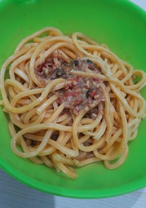 Foto resep Mie Lidi Kuah Pecal Simple