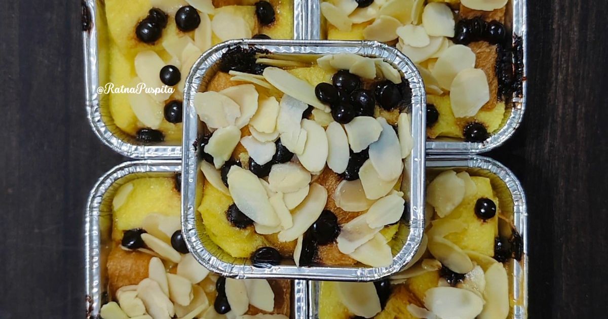 Puding Roti Panggang