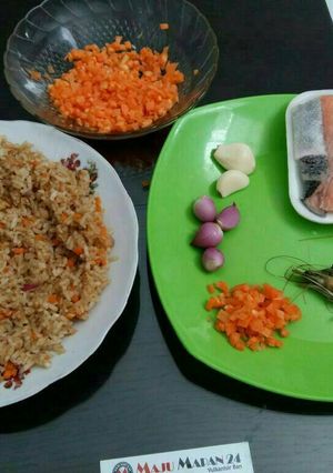 Foto resep Nasi Goreng Salmon Udang (mpasi 20 bulan)