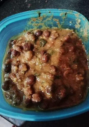 A picture of Chana masala.