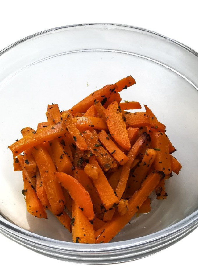 Una foto de Patatas de calabaza al horno