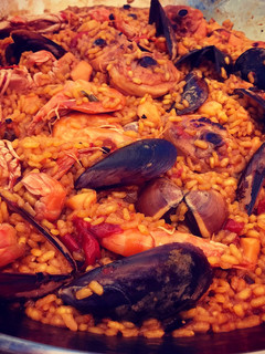 Una foto de Arroz con sabor a playa 🏖- spanish chiringuito 😜