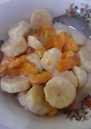 Foto resep Es yaksu (yakul susu)