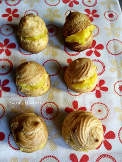 Foto resep Kue Sus/Choux Pastry isi Vla Vanilla 👌