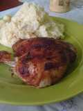 Pollo al romero y limón