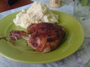 Una foto de pato al limon